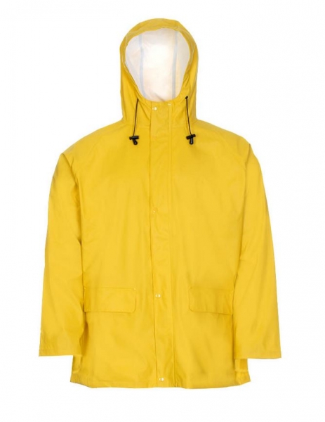 Regenjacke aus Stretch-PU