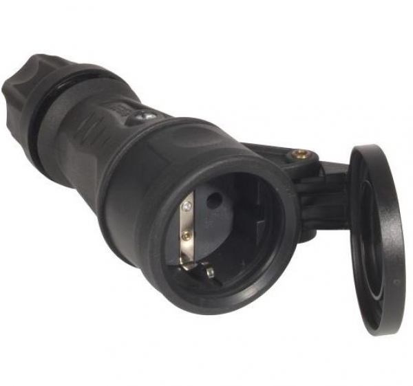 Vollgummikupplung mit Feder-Klappdeckel