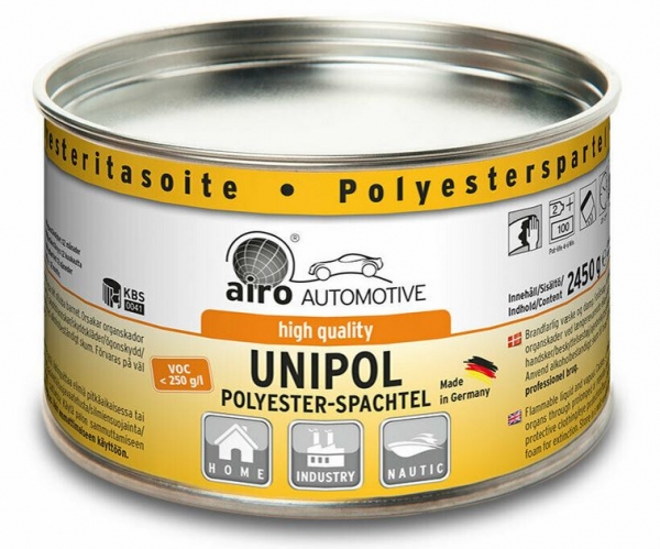 Polyster-Spachtelmaße Unipol inkl. Härter