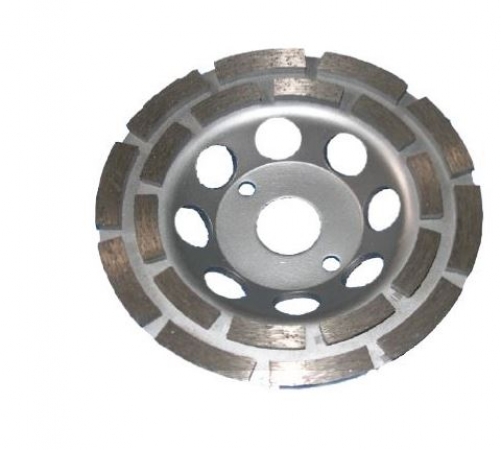 Diamantschleiftopf,  2 reihig