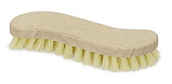 Waschbürste, Fibre, S-Form, mit Bart