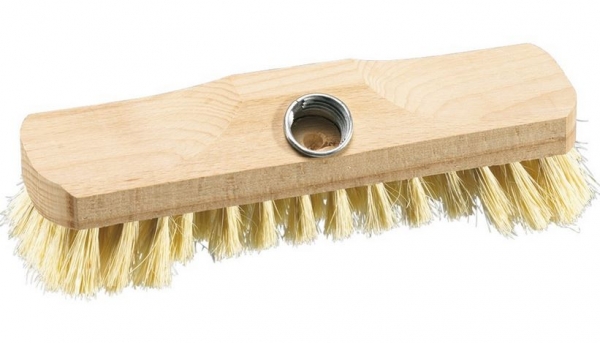 Schrubber, Fibre mit Bart, Metallgewinde